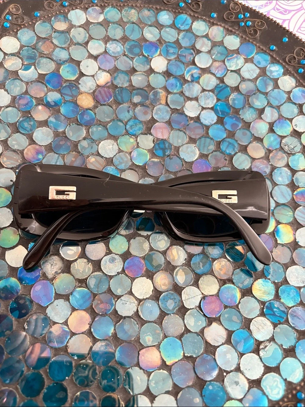 Classic Black Gloss Frame with Dark Lenses